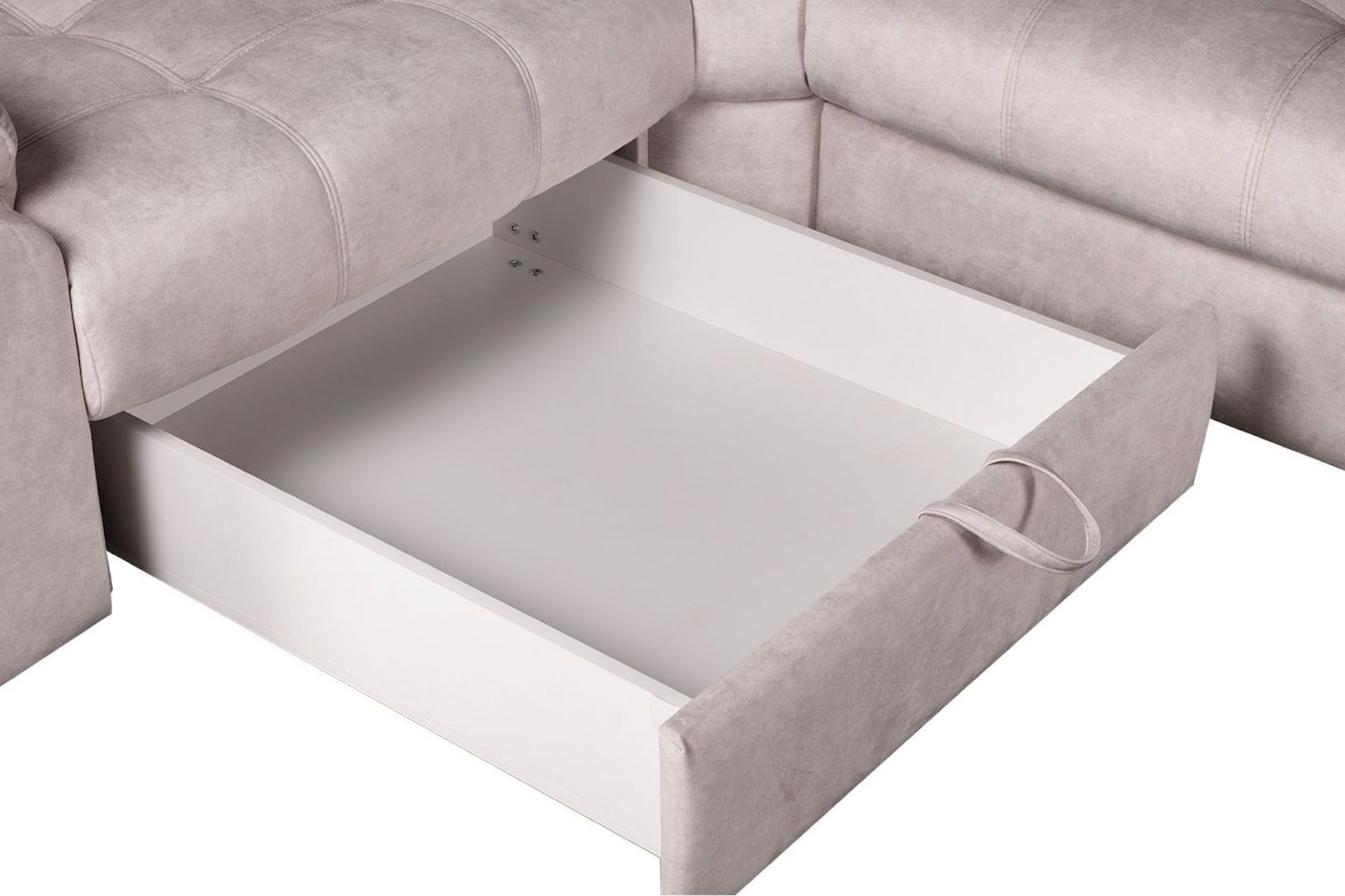 Модульный угловой диван-кровать Орлеан с тумбой