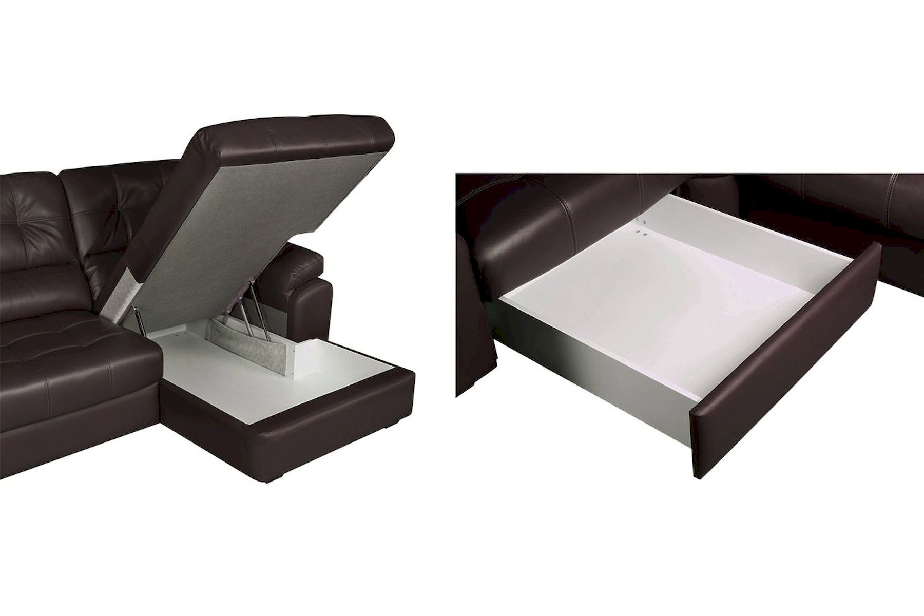 Модульный угловой диван-кровать Орлеан угол с канапе