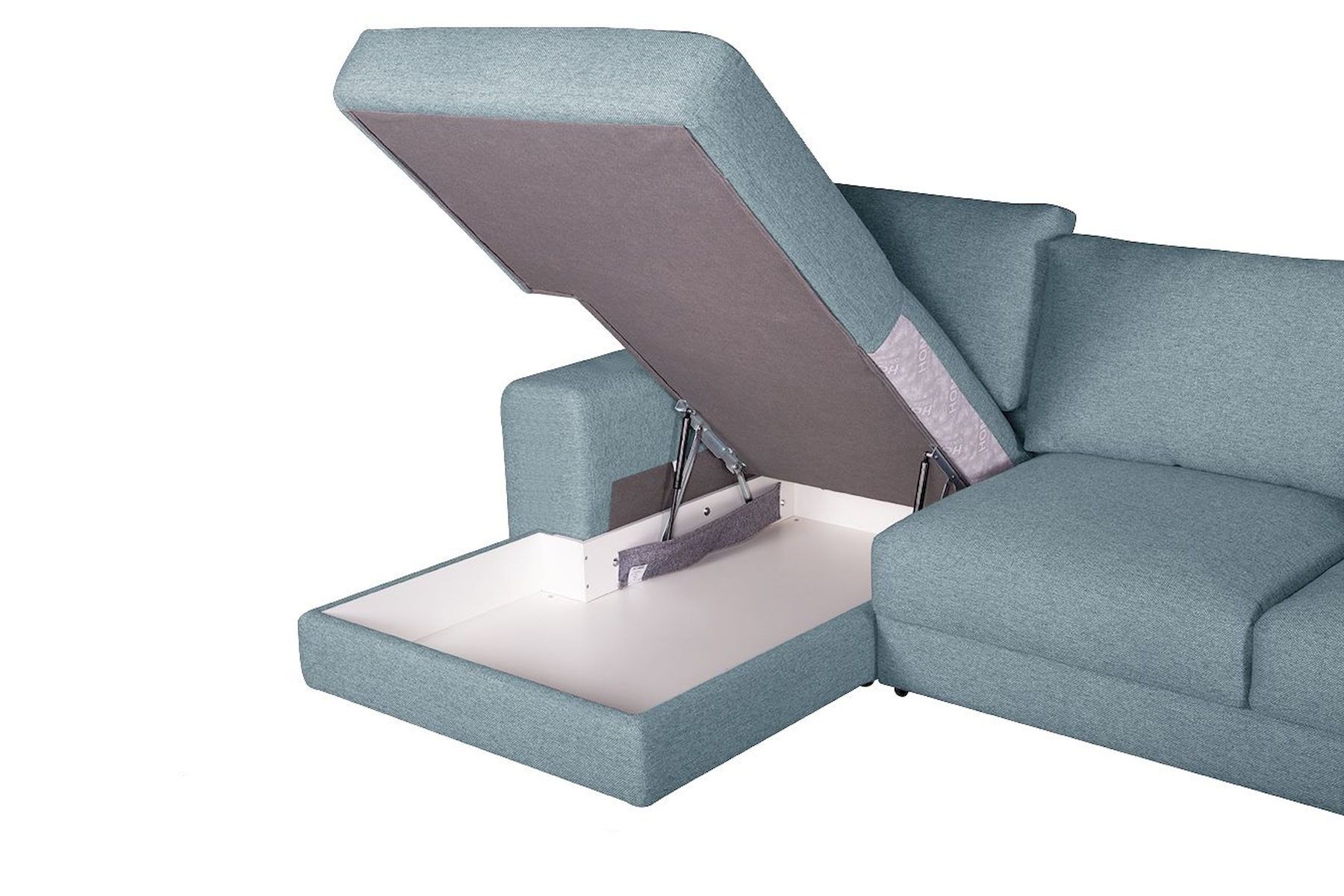 Модульный угловой диван-кровать Престон с канапе