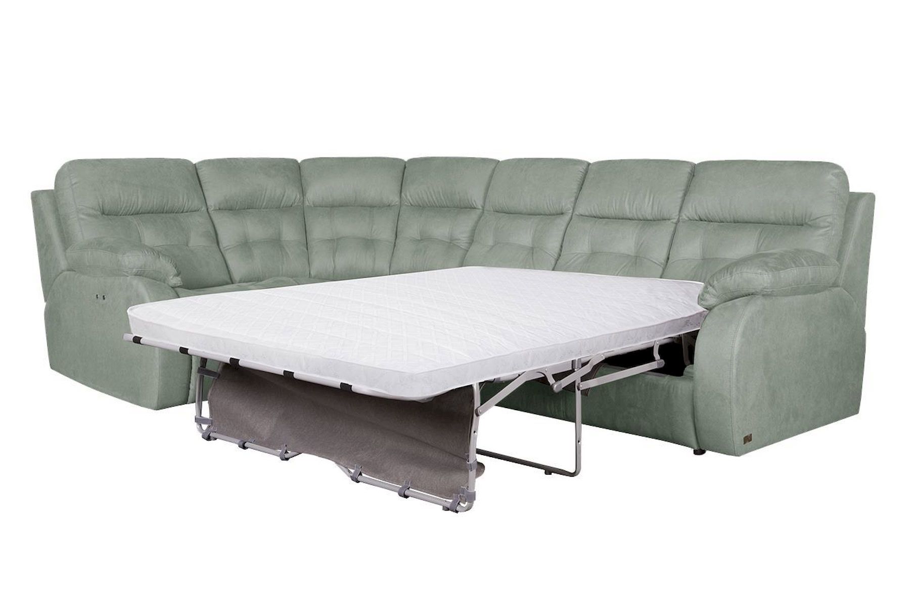 Модульный угловой диван-кровать Рей с тумбой электрический реклайнер