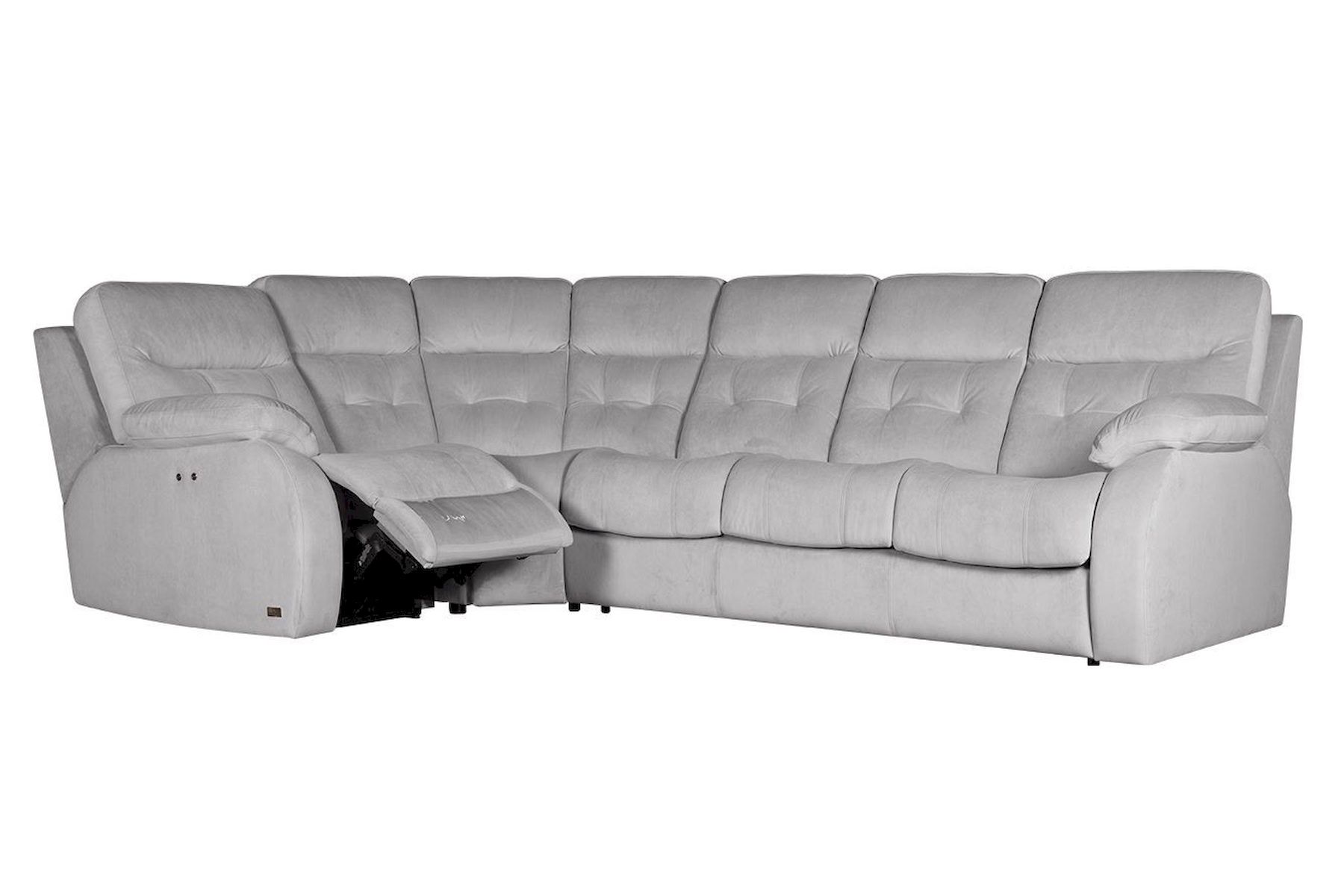 Модульный угловой диван-кровать Рей с тумбой электрический реклайнер