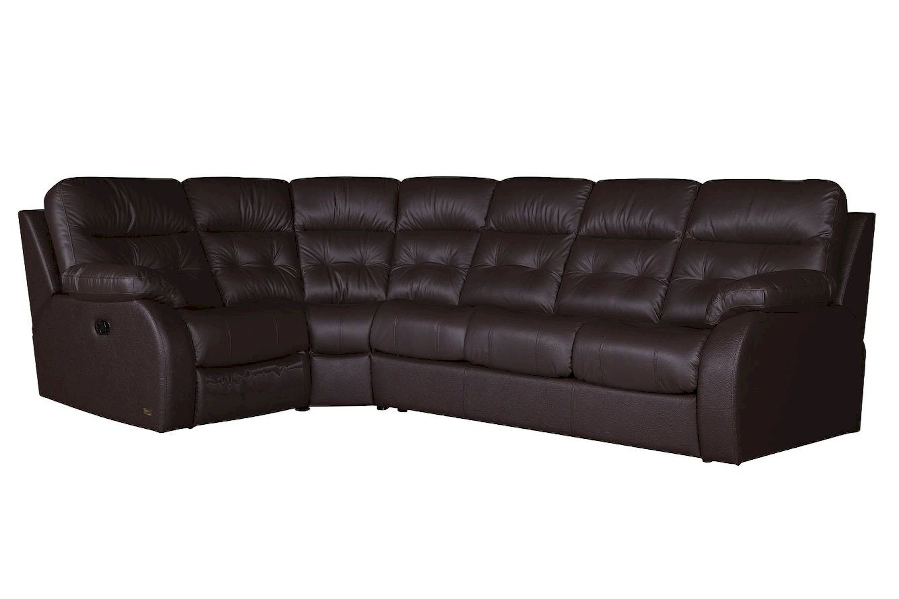 Модульный угловой диван-кровать Рей с тумбой механический реклайнер