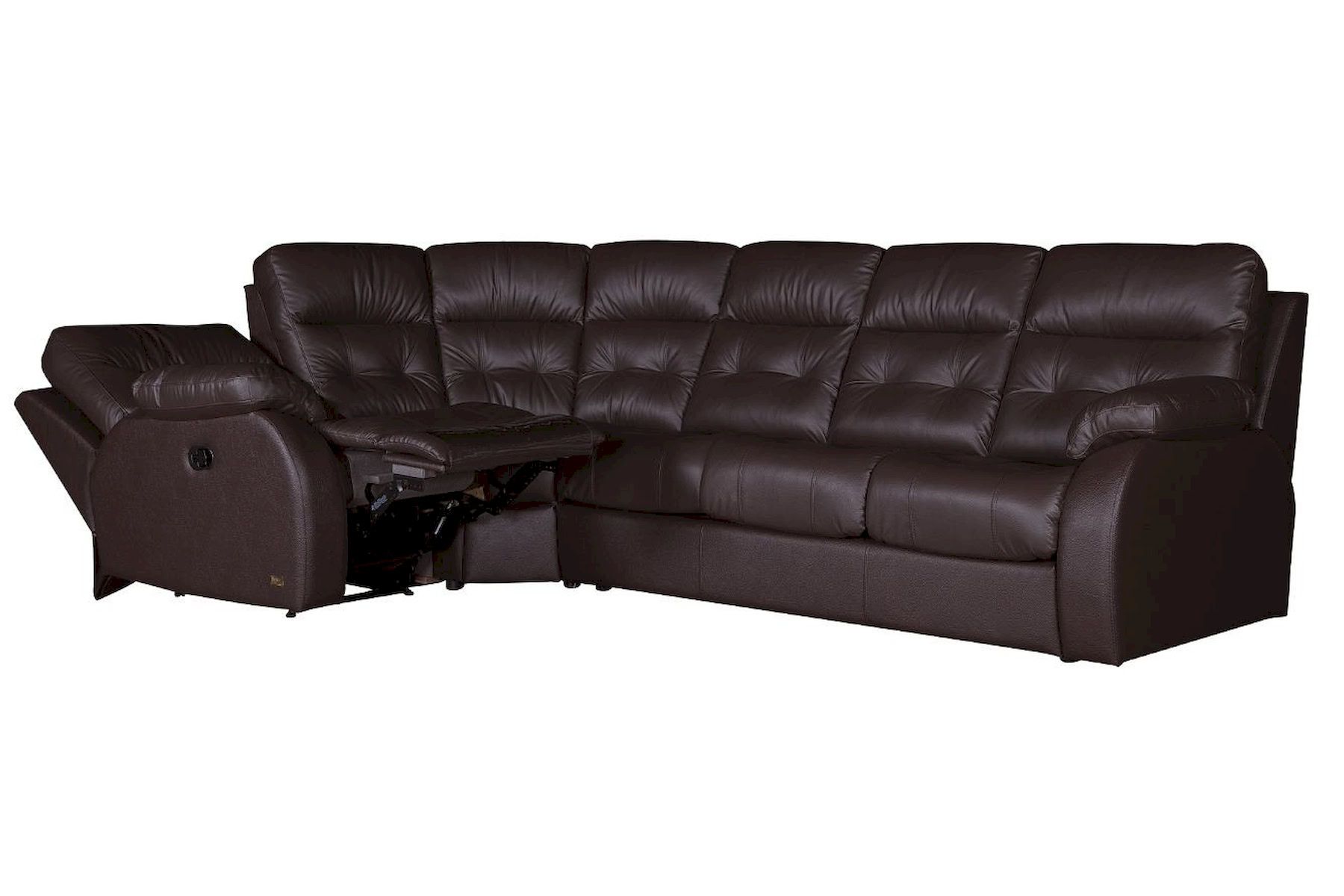 Модульный угловой диван-кровать Рей с тумбой механический реклайнер