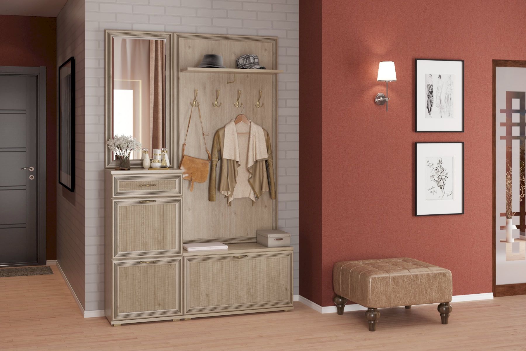 Прихожая ПК-1002