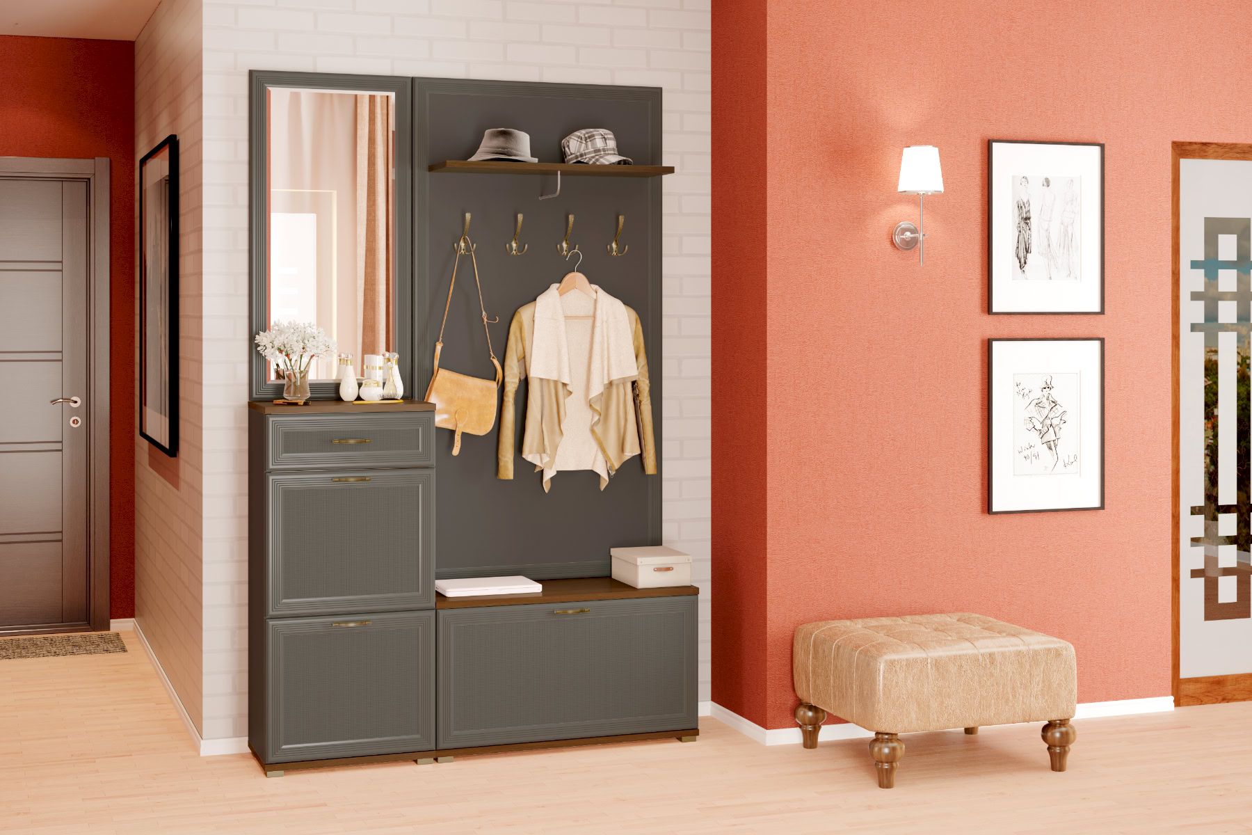 Прихожая ПК-1002