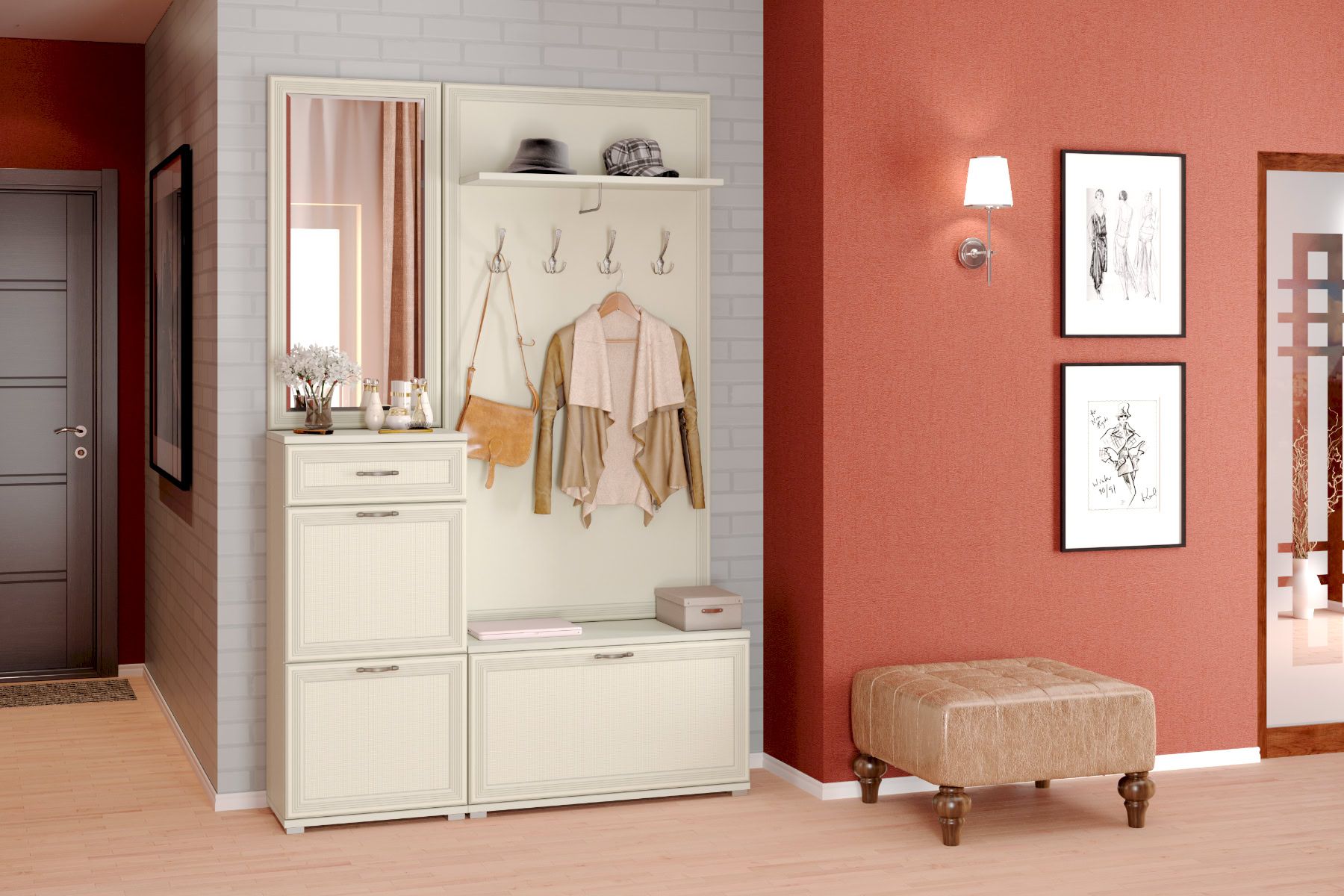 Прихожая ПК-1002