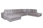 Модульный угловой диван-кровать Брайтон канапе с отоманкой