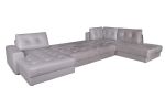 Модульный угловой диван-кровать Брайтон канапе с отоманкой