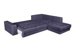 Модульный угловой диван-кровать Брайтон с оттоманкой