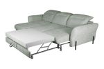 Модульный угловой диван-кровать Мишель с канапе Стандарт 75-21 округлый