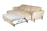 Модульный угловой диван-кровать Мишель с канапе Стандарт 85-21 округлый