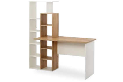 Компьютерные столы со стеллажом